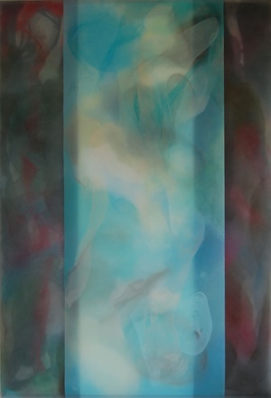 Öl auf Folie, 93 x 150 cm